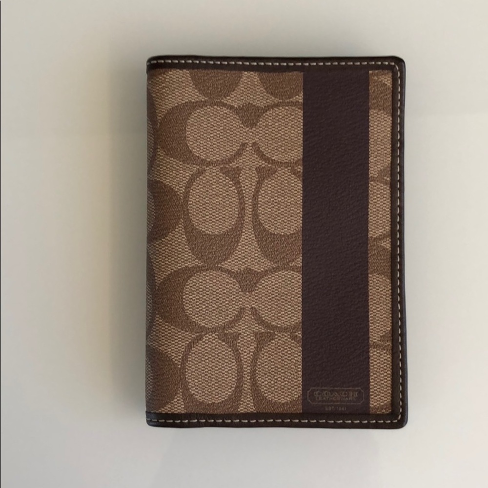 Coach passport wallet